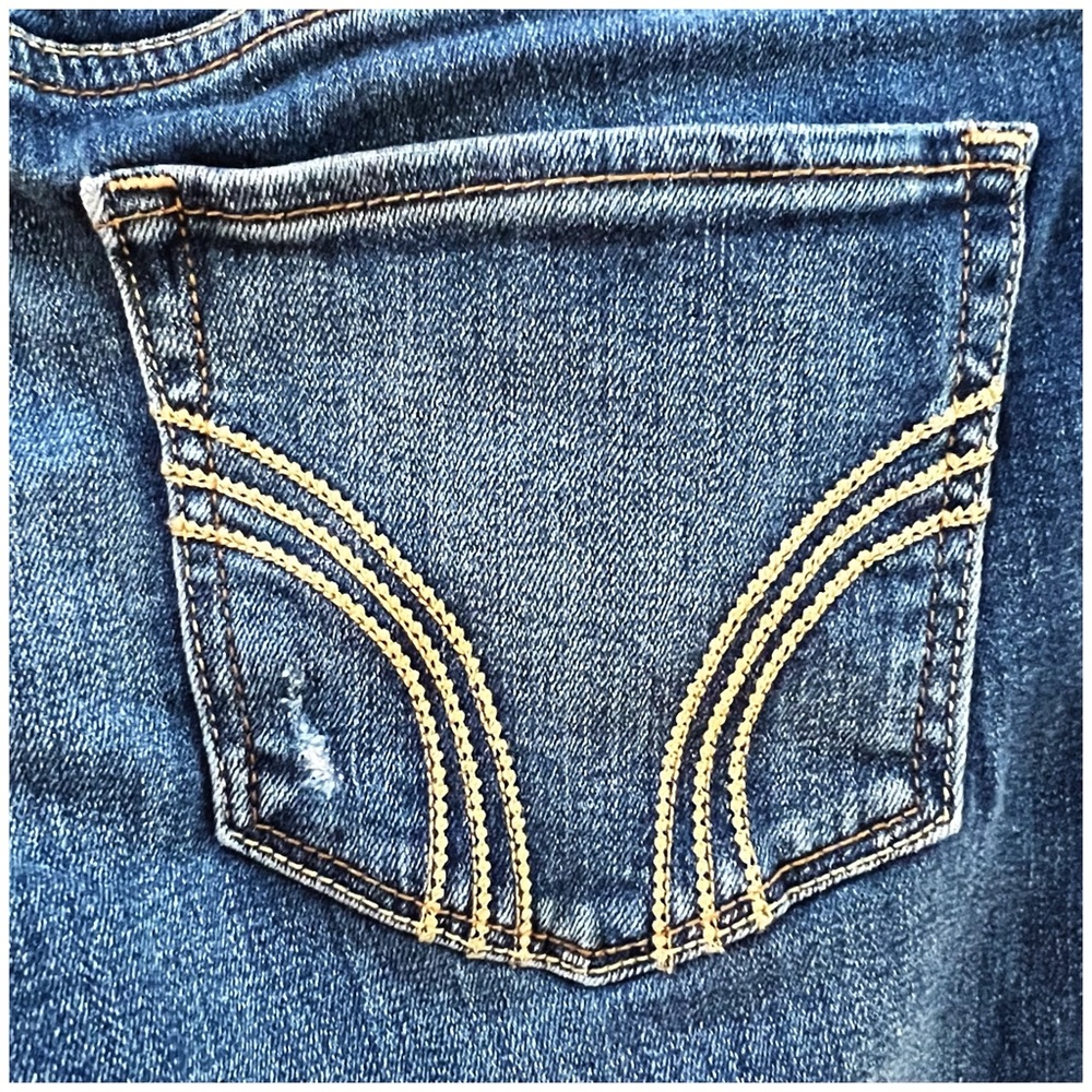 Hollister Distressed Raw Hem Jeans Size 29 - Picture 7 of 16